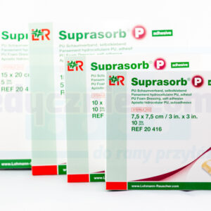 Suprasorb P 7,5*7,5cm selbstklebender Schaumstoff 1Stk.